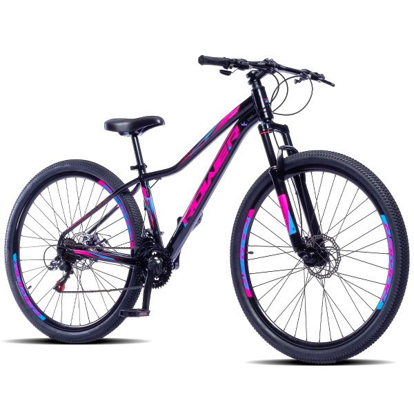 Bicicleta Rower Queen 21v Aro 29 Freio a Disco Preto