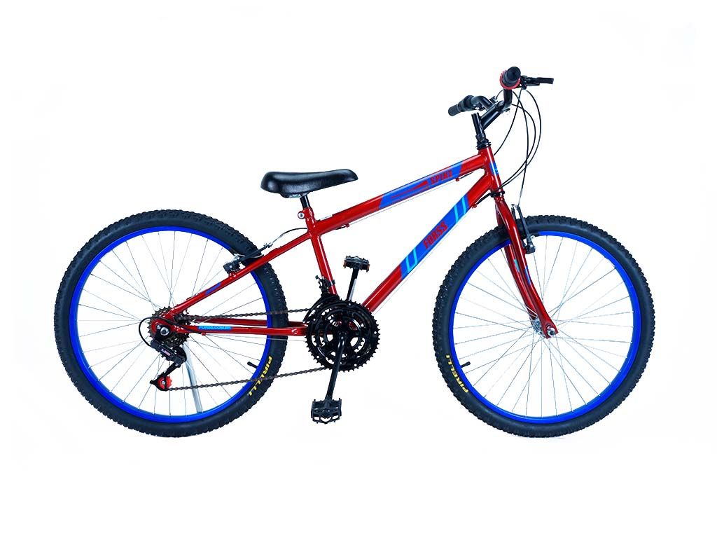 Bicicleta Forss Spike 18v Aro 24 Vermelho