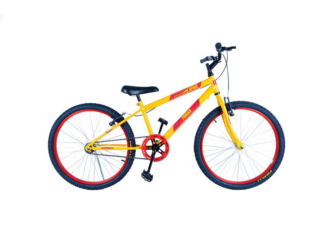 Bicicleta Forss Spike Aro 24 Sem Marcha Amarelo