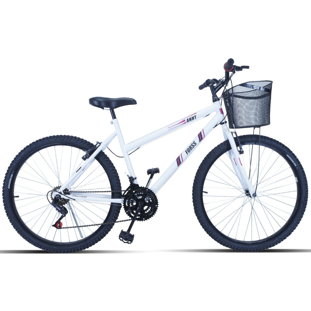 Bicicleta Forss Anny 18v Aro 26 Branco