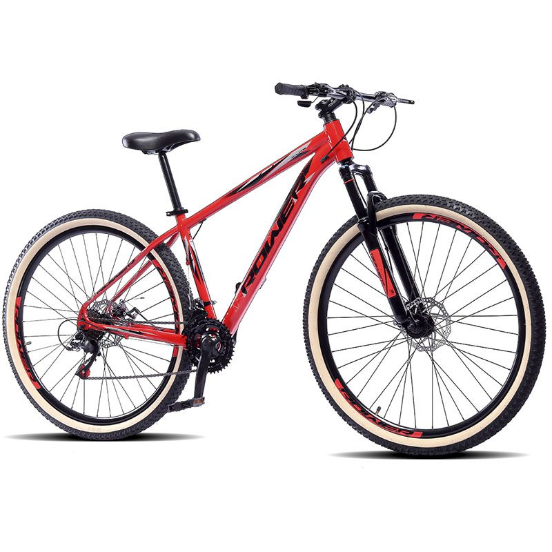 Bicicleta Rower X Lite 21v Aro 29 Freio a Disco Vermelho