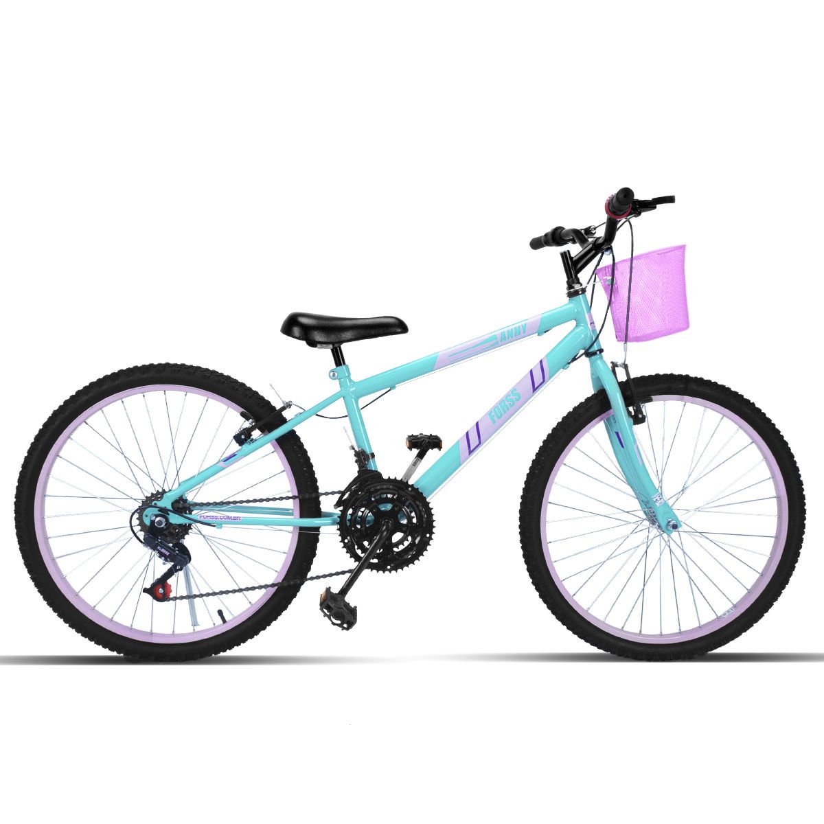 Bicicleta Forss Anny 18v Aro 24 Azul